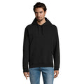 Felpa Spencer  Con Cappuccio Nero / XS - personalizzabile con logo
