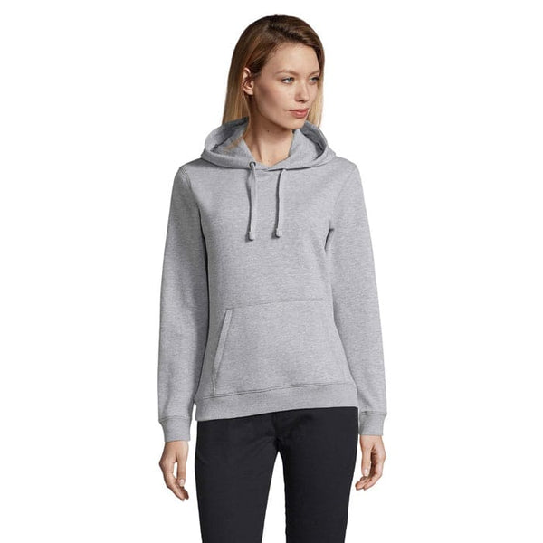 Felpa Spencer  Donna280G grigio / XS - personalizzabile con logo