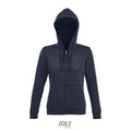 Felpa Spike Hood Donna 280Gr blu navy / XS - personalizzabile con logo