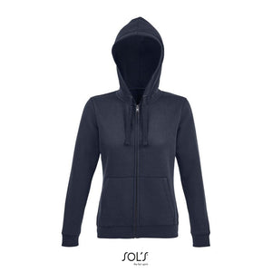 Felpa Spike Hood Donna 280Gr blu navy / XS - personalizzabile con logo