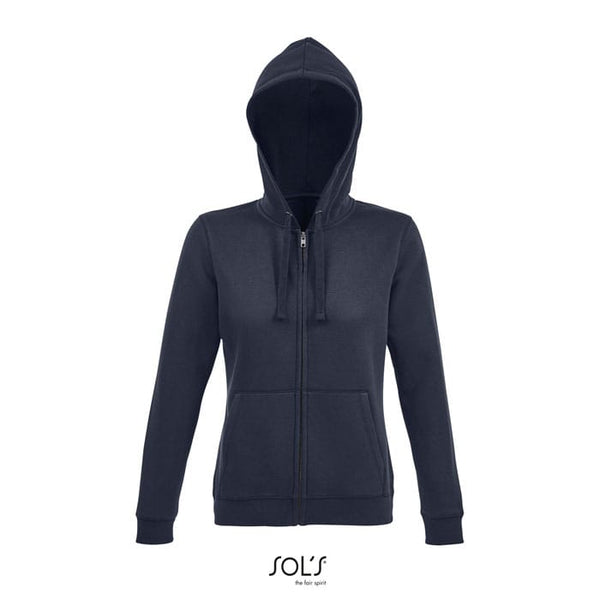Felpa Spike Hood Donna 280Gr blu navy / XS - personalizzabile con logo