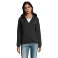 Felpa Spike Hood Donna 280Gr Nero / XS - personalizzabile con logo