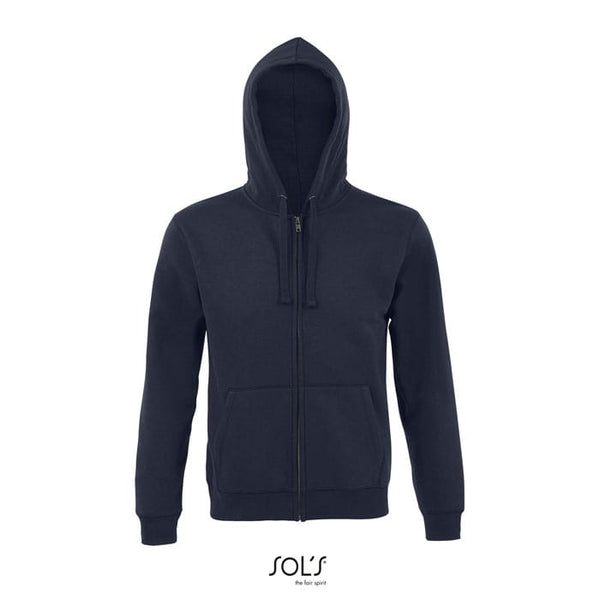 Felpa Spike Hood Uomo 280Gr blu navy / S - personalizzabile con logo