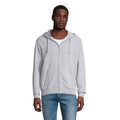 Felpa Spike Hood Uomo 280Gr grigio / S - personalizzabile con logo