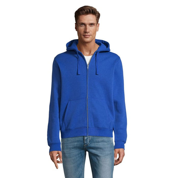 Felpa Spike Hood Uomo 280Gr royal / S - personalizzabile con logo