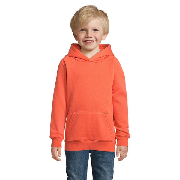 Felpa Stellar Kids arancione / L - personalizzabile con logo