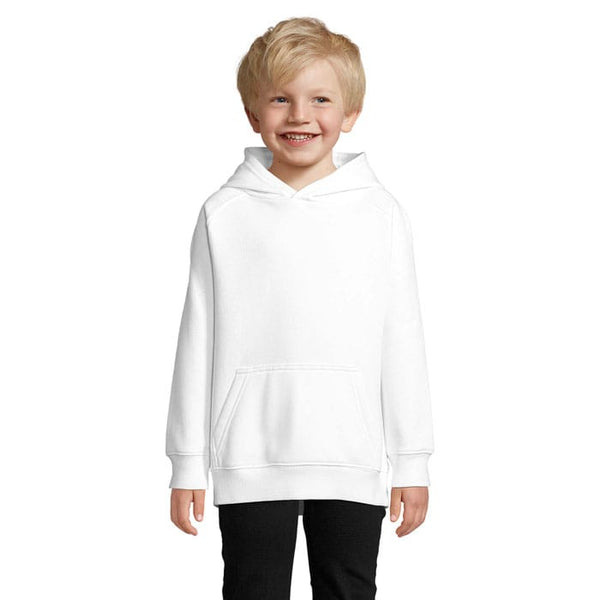 Felpa Stellar Kids Bianco / L - personalizzabile con logo