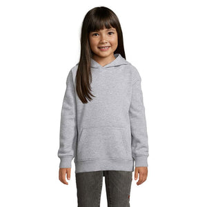 Felpa Stellar Kids grigio / L - personalizzabile con logo