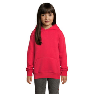 Felpa Stellar Kids Rosso / L - personalizzabile con logo