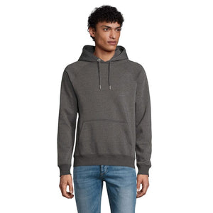 Felpa Stellar  Uni Cappuccio Antracite Melange / XS - personalizzabile con logo