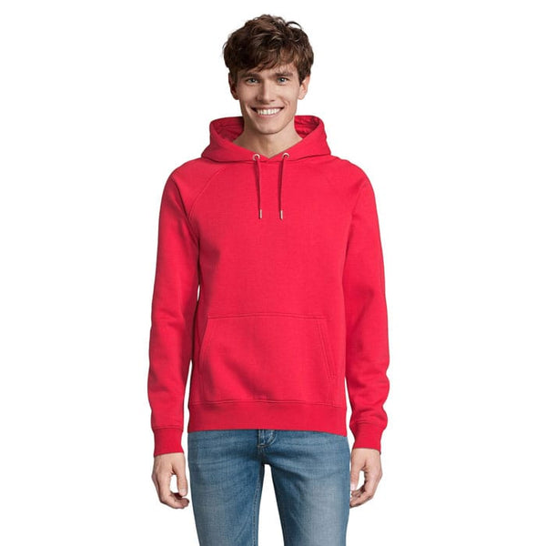 Felpa Stellar  Uni Cappuccio Rosso / XS - personalizzabile con logo