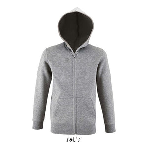 Felpa Stone Kids Hoodie  260G grigio / XL - personalizzabile con logo
