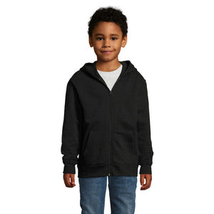 Felpa Stone Kids Hoodie  260G Nero / XL - personalizzabile con logo