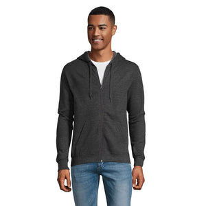 Felpa Stone Uni Hoodie 260G Antracite Melange / XS - personalizzabile con logo