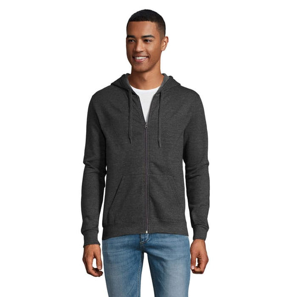 Felpa Stone Uni Hoodie 260G Antracite Melange / XS - personalizzabile con logo