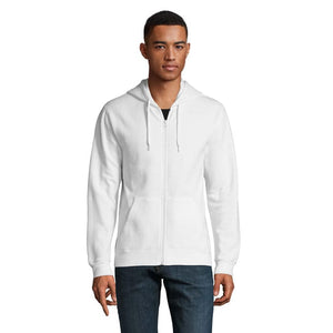 Felpa Stone Uni Hoodie 260G Bianco / XS - personalizzabile con logo
