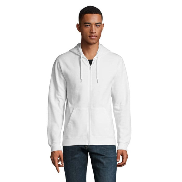 Felpa Stone Uni Hoodie 260G Bianco / XS - personalizzabile con logo