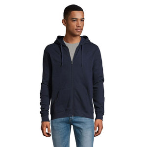 Felpa Stone Uni Hoodie 260G blu navy / XS - personalizzabile con logo