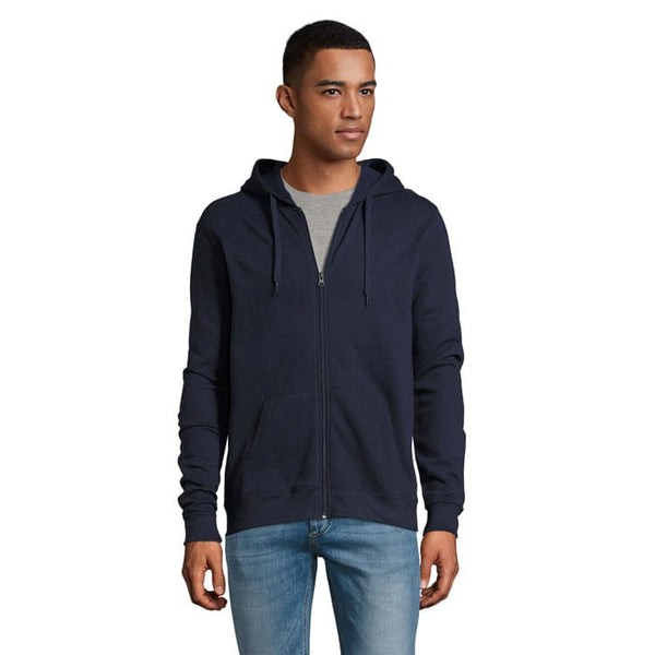 Felpa Stone Uni Hoodie 260G blu navy / XS - personalizzabile con logo