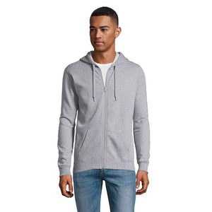 Felpa Stone Uni Hoodie 260G grigio / XS - personalizzabile con logo