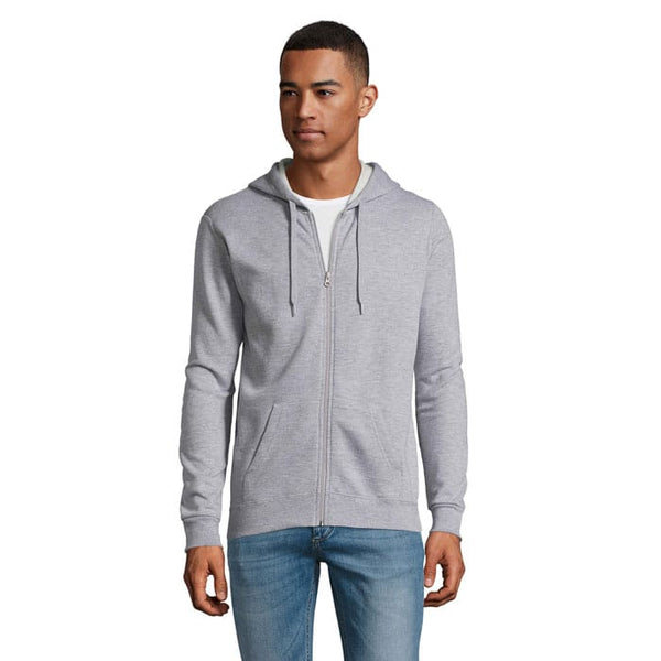 Felpa Stone Uni Hoodie 260G grigio / XS - personalizzabile con logo