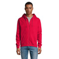 Felpa Stone Uni Hoodie 260G Rosso / XS - personalizzabile con logo
