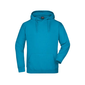 Felpa turquoise / S - personalizzabile con logo