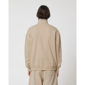 Felpa Unisex Boxy Con Mezza Zip Al Tocco Secco Miller Dry - personalizzabile con logo
