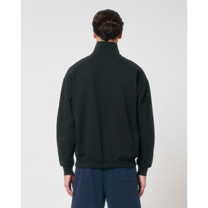 Felpa Unisex Boxy Con Mezza Zip Al Tocco Secco Miller Dry - personalizzabile con logo