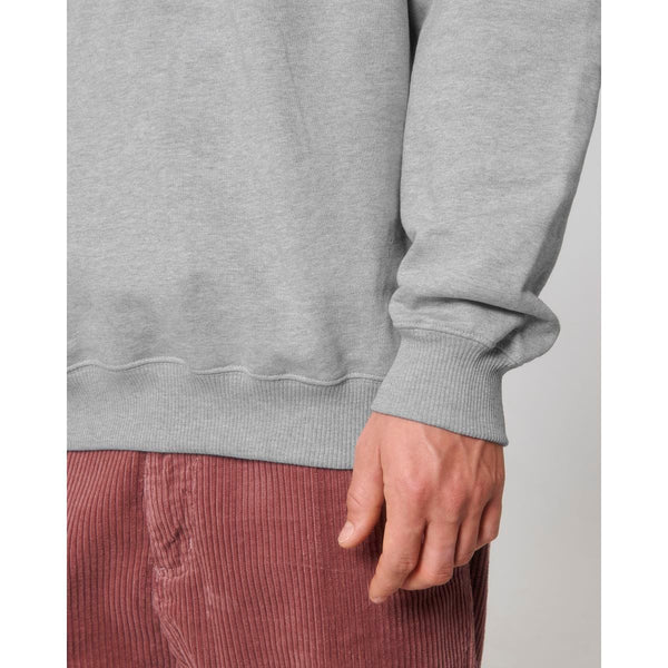 Felpa Unisex Boxy Con Mezza Zip Al Tocco Secco Miller Dry - personalizzabile con logo