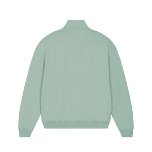 Felpa Unisex Boxy Con Mezza Zip Al Tocco Secco Miller Dry - personalizzabile con logo