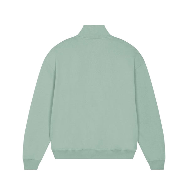 Felpa Unisex Boxy Con Mezza Zip Al Tocco Secco Miller Dry - personalizzabile con logo