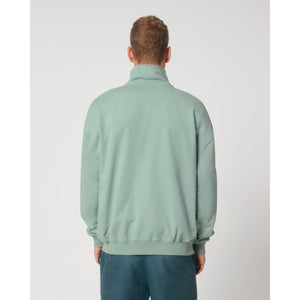 Felpa Unisex Boxy Con Mezza Zip Al Tocco Secco Miller Dry - personalizzabile con logo