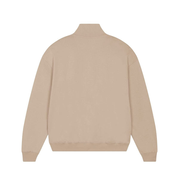 Felpa Unisex Boxy Con Mezza Zip Al Tocco Secco Miller Dry - personalizzabile con logo