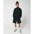 Felpa Unisex Boxy Con Mezza Zip Al Tocco Secco Miller Dry nero / XXS - personalizzabile con logo