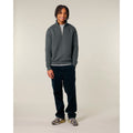 Felpa Unisex Con Mezza Zip Trucker 2.0 grigio scuro / XXS - personalizzabile con logo