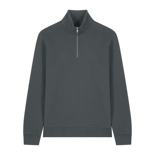 Felpa Unisex Con Mezza Zip Trucker 2.0 - personalizzabile con logo