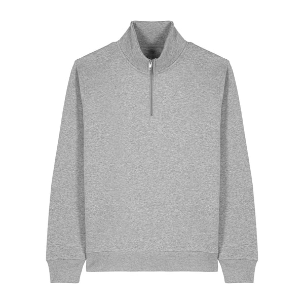 Felpa Unisex Con Mezza Zip Trucker 2.0 - personalizzabile con logo