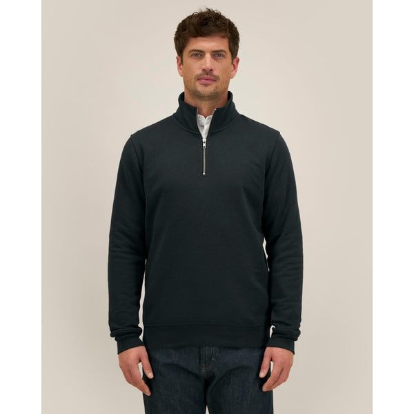 Felpa Unisex Con Mezza Zip Trucker 2.0 - personalizzabile con logo