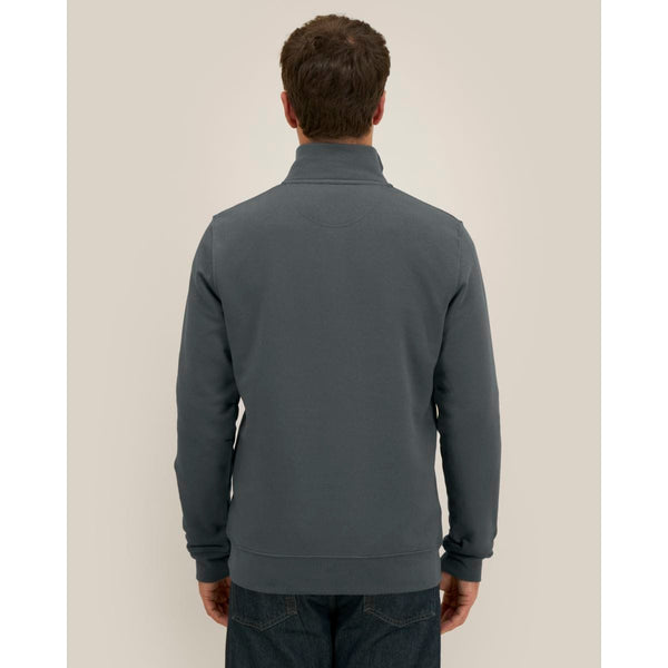Felpa Unisex Con Mezza Zip Trucker 2.0 - personalizzabile con logo