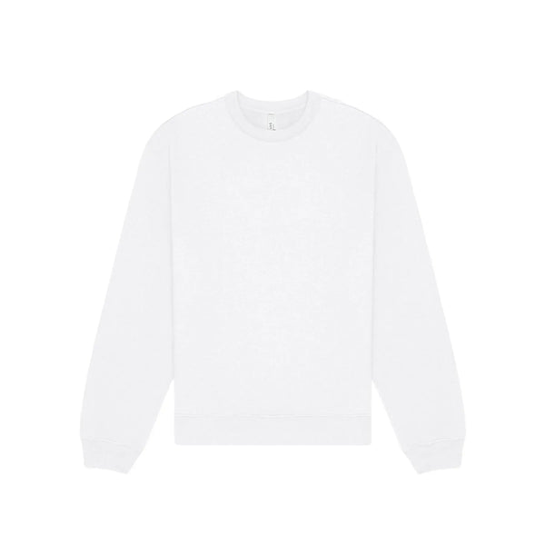 Felpa Unisex Crewneck Heavy bianco / XS - personalizzabile con logo