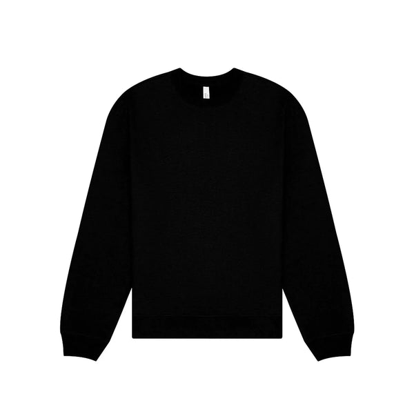 Felpa Unisex Crewneck Heavy nero / XS - personalizzabile con logo