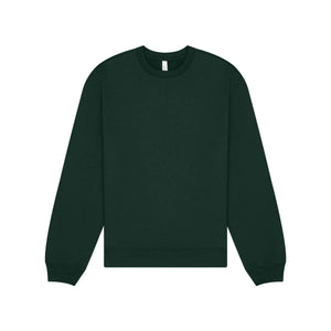 Felpa Unisex Crewneck Heavy verde / XS - personalizzabile con logo