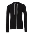 Felpa Unisex Sponge Full-zip nero / S - personalizzabile con logo