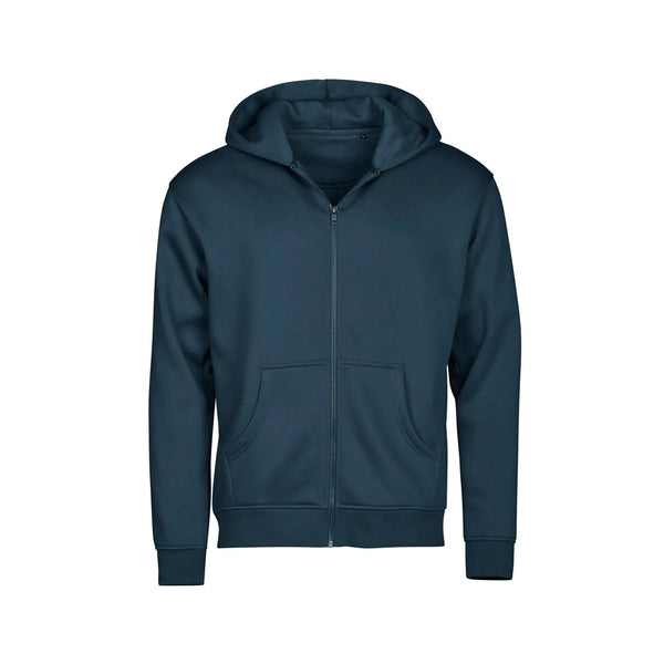 Felpa Urban Hooded Full Zip blu / XS - personalizzabile con logo