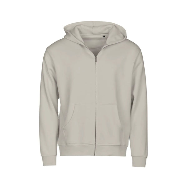Felpa Urban Hooded Full Zip cement / XS - personalizzabile con logo