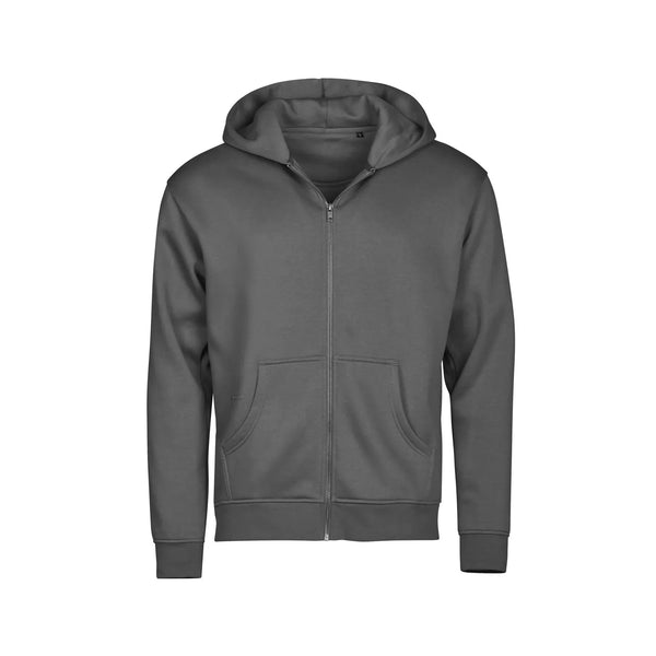 Felpa Urban Hooded Full Zip grigio / XS - personalizzabile con logo