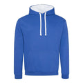 Felpa Varsity Hoodie royal / S - personalizzabile con logo