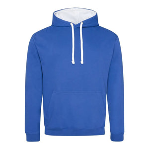 Felpa Varsity Hoodie royal / S - personalizzabile con logo