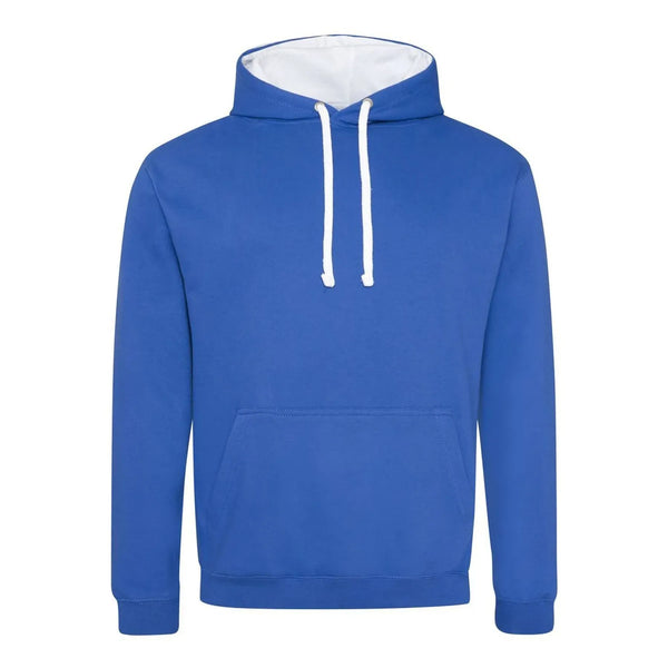 Felpa Varsity Hoodie royal / S - personalizzabile con logo